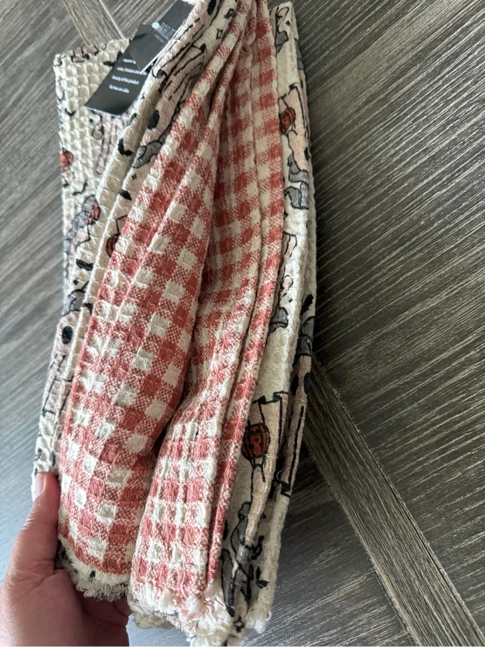 NWT Rachel Zoe Halloween Ghost Kitchen Towel set